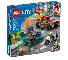 LEGO CITY SOCCORSO ANTINCENDIO E INSEGUIMENTO DELLA POL...