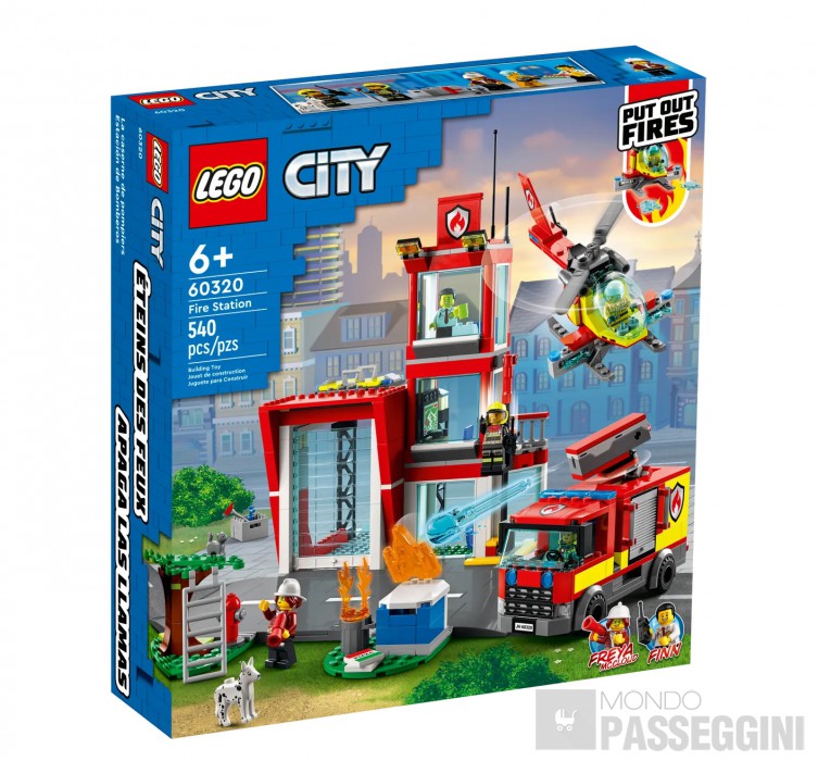 LEGO CITY CASERMA DEI POMPIERI 60320 - Mondo passeggini
