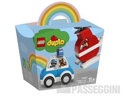LEGO DUPLO ELICOTTERO ANTINCENDIO E AUTO DELL 10957