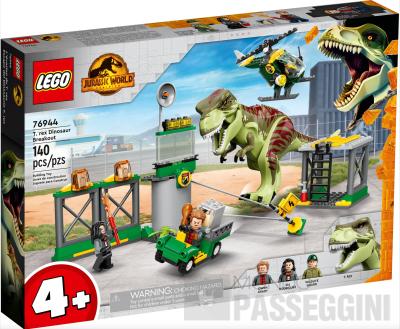 LEGO JURASSIC LA FUGA DEL T. REX 76944