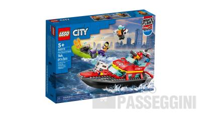 LEGO CITY BARCA DI SOCCORSO ANTINCENDIO 60373