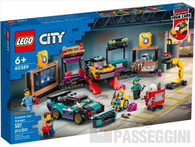LEGO CITY GARAGE AUTO PERSONALIZZATO 60389
