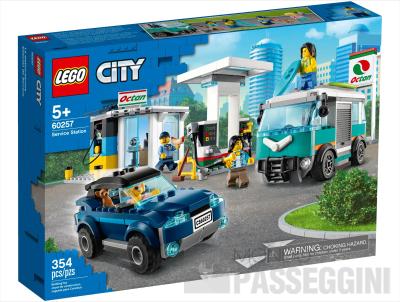 LEGO CITY STAZIONE DI SERFVIZIO 60257