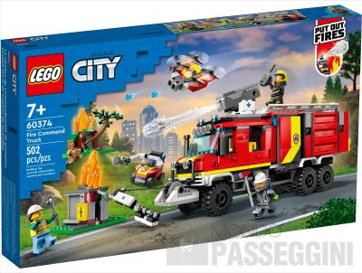 LEGO CITY AUTOPOMPA DEI VIGILI DEL FUOCO 60374