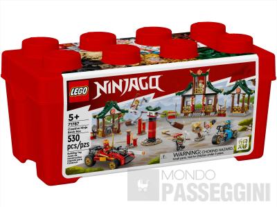 LEGO NINJAGO SET CREATIVO DI MATTONCINI NINJA 71787