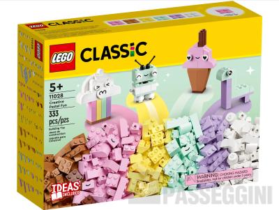 LEGO CLASSIC DIVERTMENTO CREATIVO - PASTELLI 11028