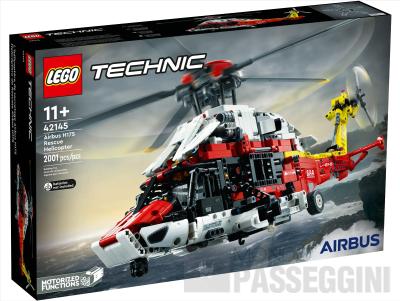 LEGO TECHNIC ELICOTTERO DI SALVATAGGIO AIRBUS H175  42145