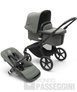 BUGABOO FOX 5 COMPLETE BLACK/FOREST GREEN