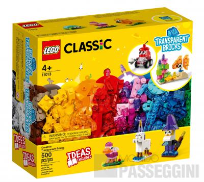 LEGO CLASSIC MATTONCINI TRASPARENTI CREATIVI 11013