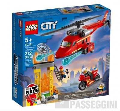 LEGO CITY ELICOTTERO ANTINCENDIO 60281